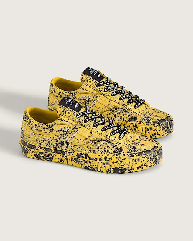 Vans Old Skool 36 S.R. Studio LA. CA. Black Yellow (VN000EEKFAS)
