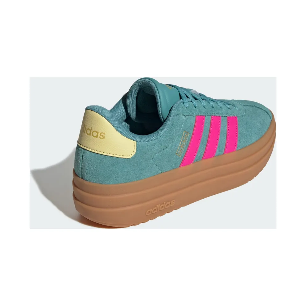 Adidas VL Court Bold Powder Teal / Shock Pink / Powder Yellow (JQ5634)