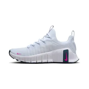 Nike Free Metcon 6 “Football Grey / Armoury Navy / Hot Fuchsia” (FJ7126-004)