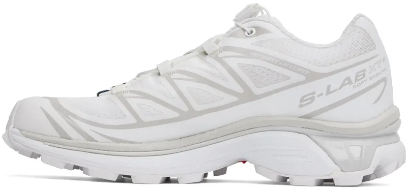 Salomon White XT-6 Sneakers (L41252900)