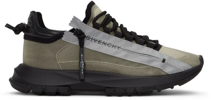 Givenchy Black & Grey Spectre Zip (BH003MH14T)