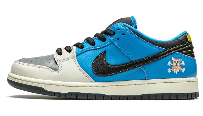 Nike Instant Skateboards x Dunk Low Pro SB QS Blue Hero/Pale Ivory/Black (CZ5128-400)