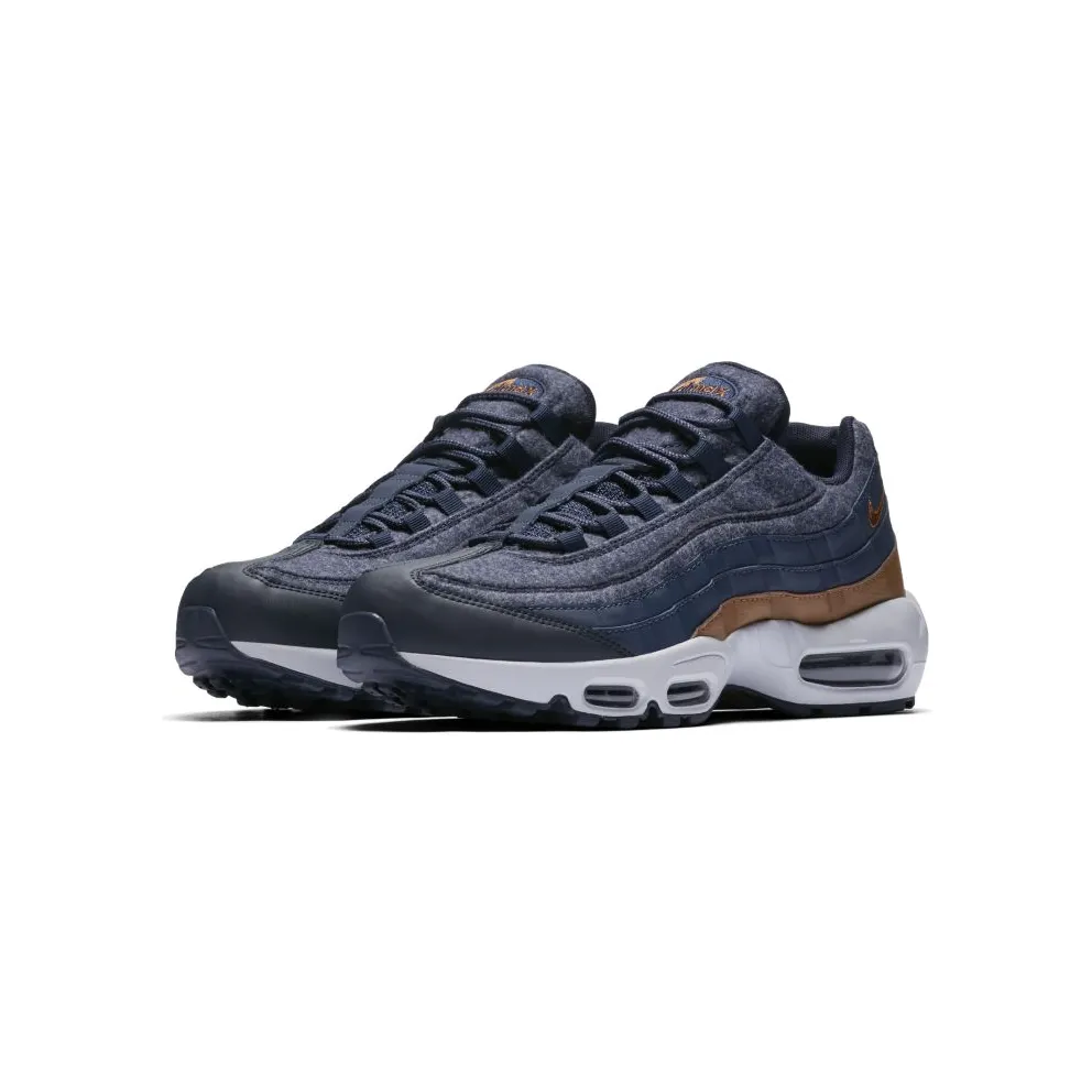 Nike Air Max 95 Wool Thunder Blue Thunder Blue/Ale Brown-Dark Obsidian (538416-403)