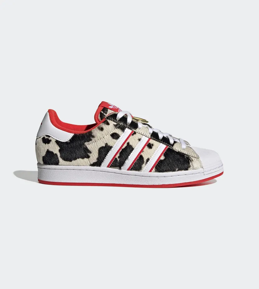 adidas Superstar Cloud White / Lush Red / Off White (FY8798)