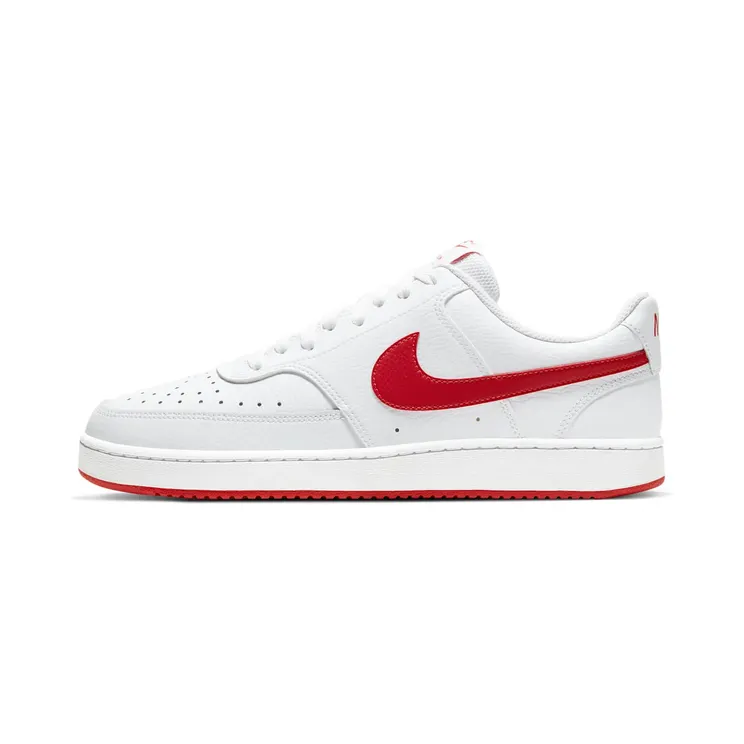 Nike Court Vision Low ‘White University Red’ “White / University Red” (CD5463-102)
