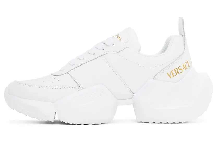Versace Jeans Couture White V-Emblem Gravity Low-Top Sneakers (E72VA3SU8EZP013) (3)
