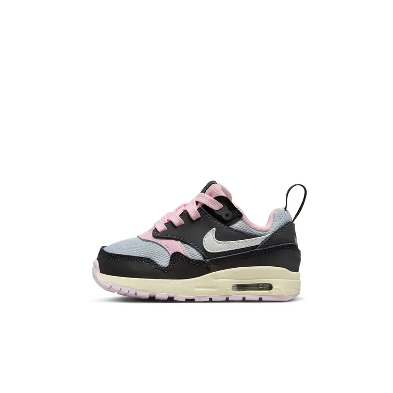 Nike Air Max 1 EasyOn Black Anthracite Pink Foam Summit White (DZ3309-004)