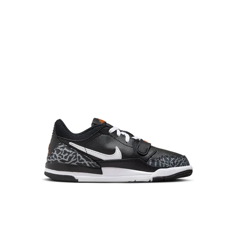 Jordan Legacy 312 Low Black Wolf Grey Safety Orange White (CD9055-018)