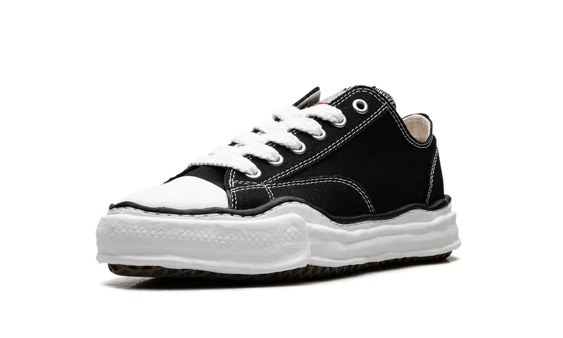 Maison Mihara Yasuhiro Peterson OG Sole Canvas Low “BLACK” (A01FW702-BLK)
