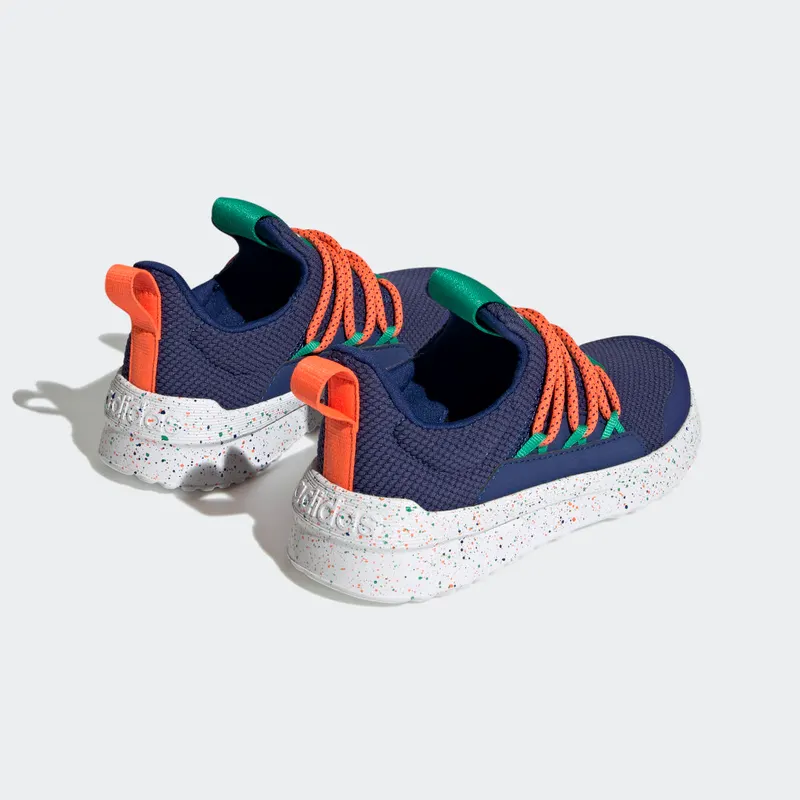 Adidas Lite Racer Adapt 4.0 Lifestyle Running Slip-On Lace Victory Blue / Dark Blue / Court Green (HQ3751)