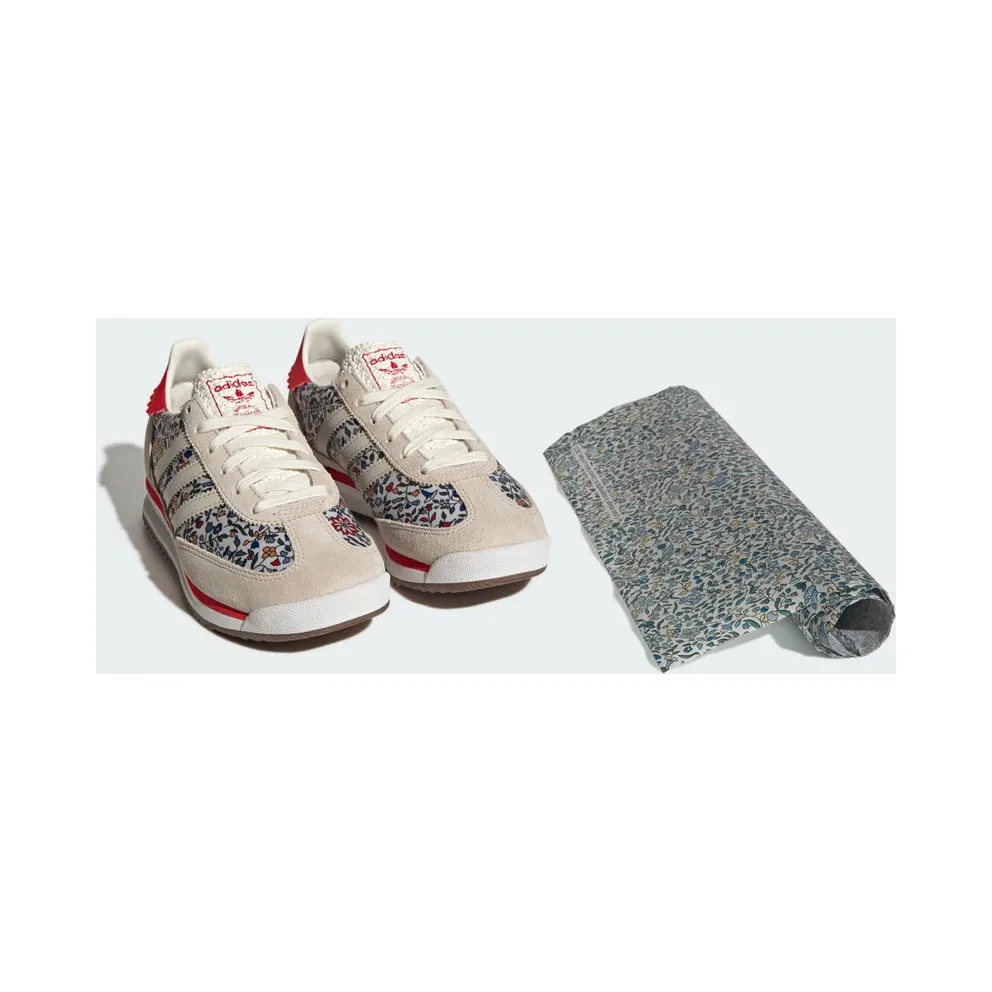 Adidas SL 72 RS x Liberty London Kids Cloud White / Bliss / Gum (JQ8404)