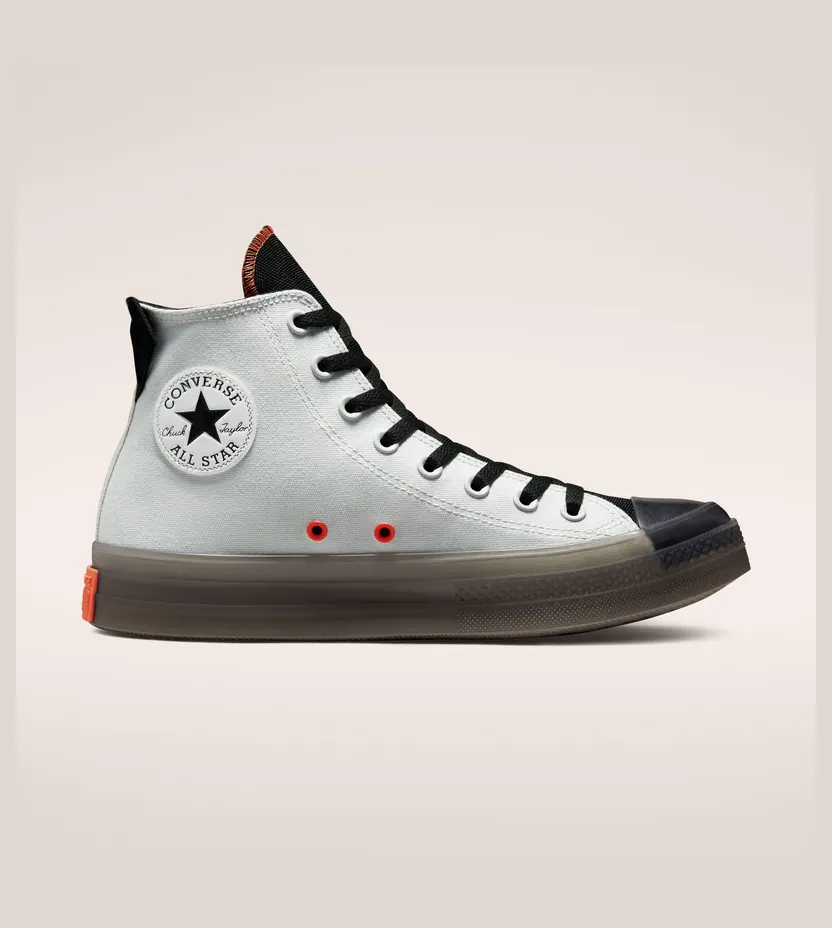 Converse Chuck Taylor All Star CX Rekbaar Canvas Light Silver/zwart/wild Mango (172807C)