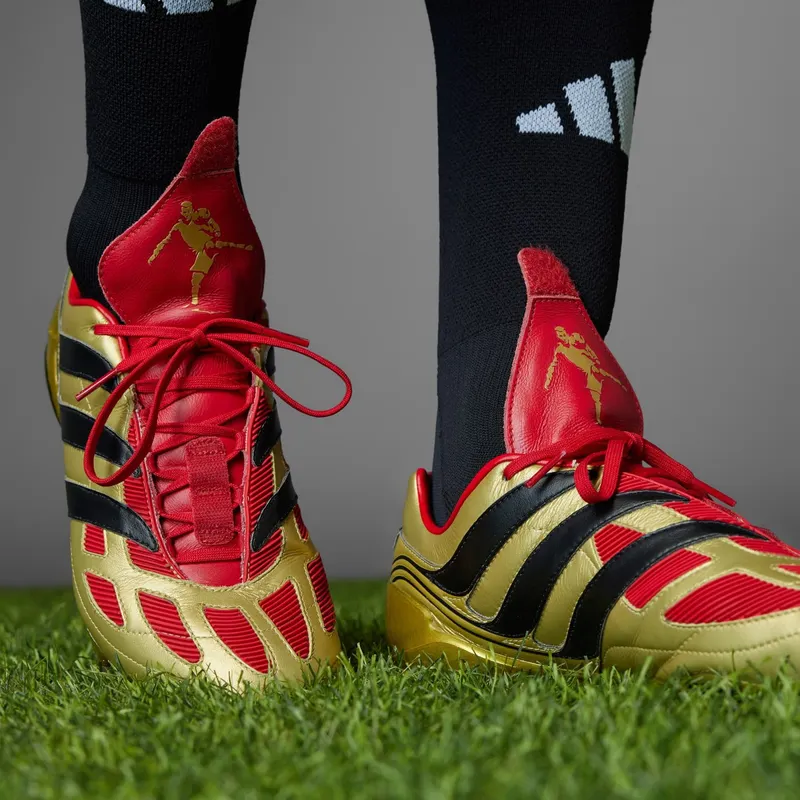 adidas Predator Precision FG Zinedine Zidane Gold Metallic Made in Germany (IH0944)