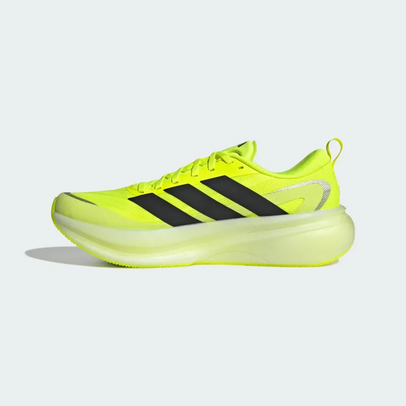 Adidas SUPERNOVA GLIDE M RUNNING SHOES Solar Yellow / Core Black / Matte Silver (KJ8658)