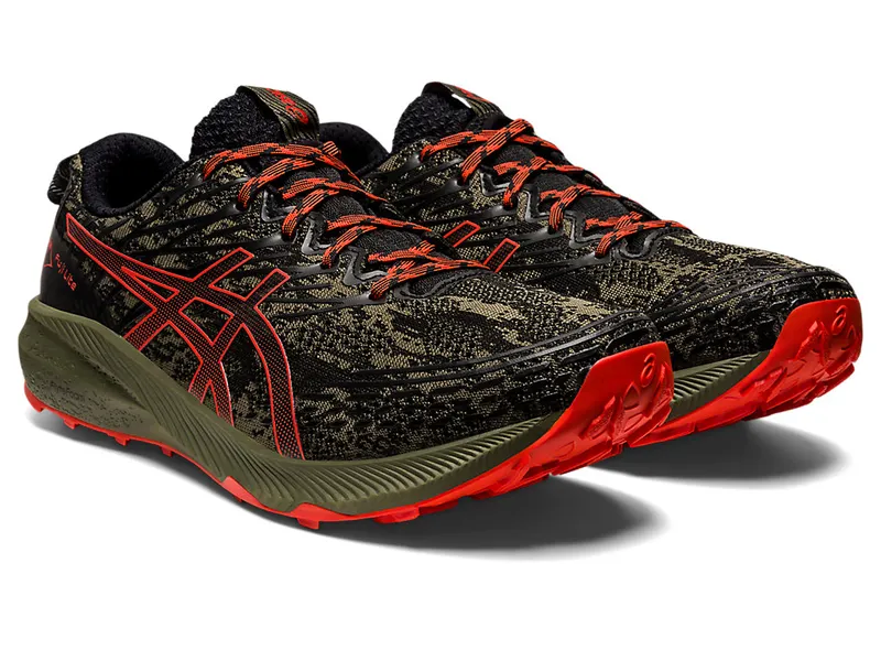 Asics FUJI LITE 3 Mantle Green/Cherry Tomato (1011B467.300)