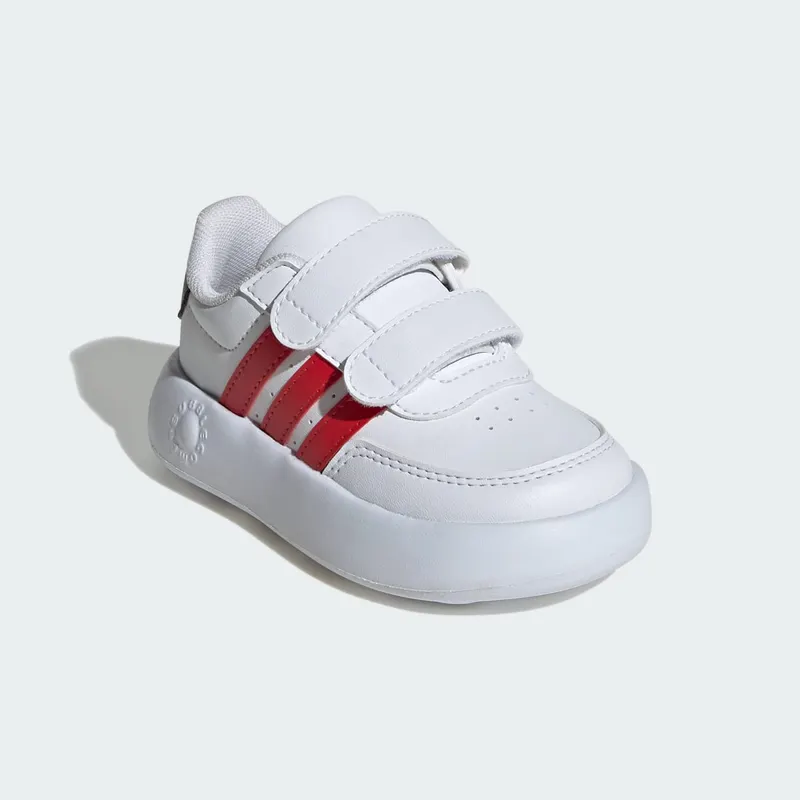 Adidas Breaknet 2.0 Kids Cloud White / Better Scarlet / Carbon (JH6678)
