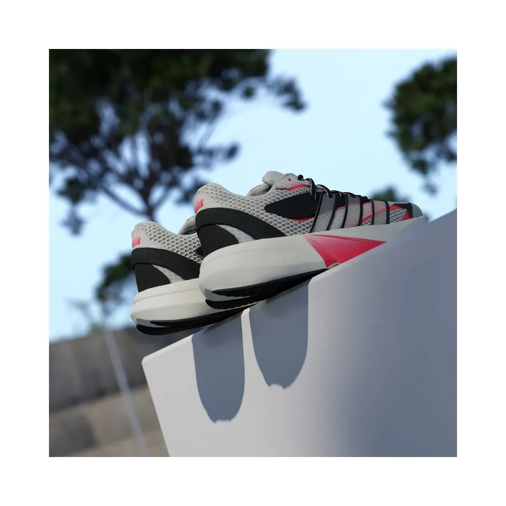 Adidas LIGHTBLAZE Shoes Off White / Off White / Lucid Red (HQ9347)