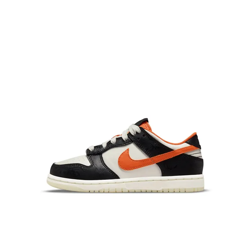 Nike Dunk Low PRM Halloween (PS) – “Sail / Starfish / Black” (DM0088-100)