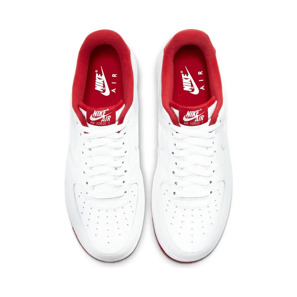 Nike Air Force 1 Low White University Red White/University Red (CD0884-101)