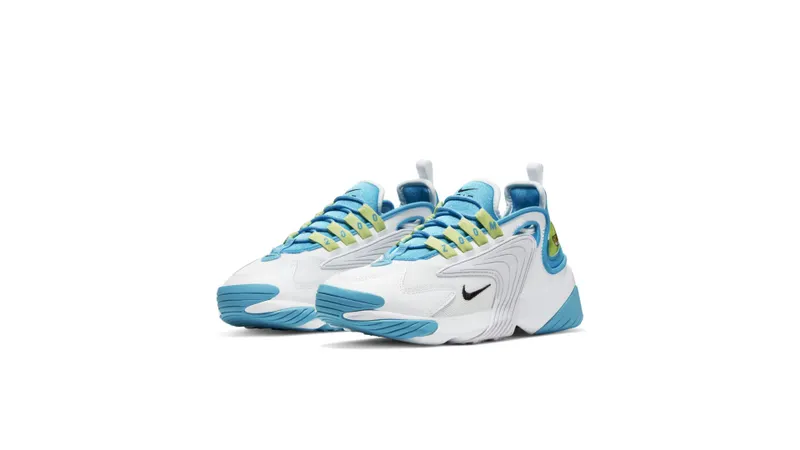Nike Zoom 2K “Blue Fury / White / Limelight / Black” (AO0354-401)