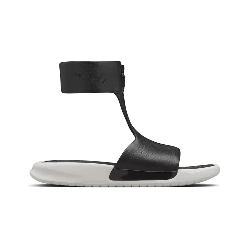 Nike Benassi Cuff Lux Slide Black White (819684-001)