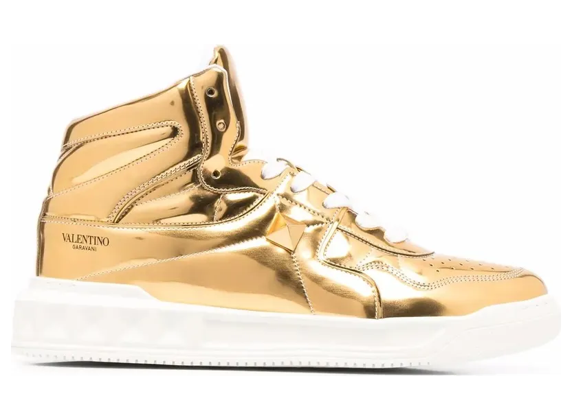 Valentino Garavani met metallic-effect “Gold” (YS0E63FAR)