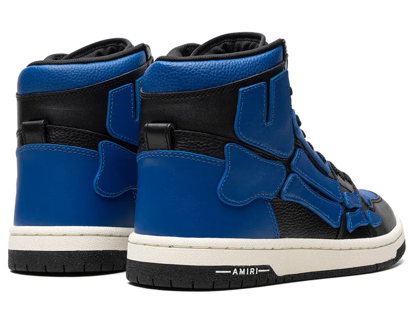 AMIRI Skel Panelled High Top Blue Black (MFS002-013) (2)