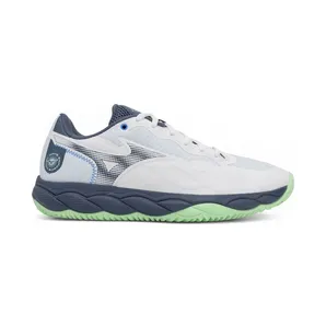 Mizuno Wave Enforce Court CC White Vintage Indigo Neo Mint (61GC243537)