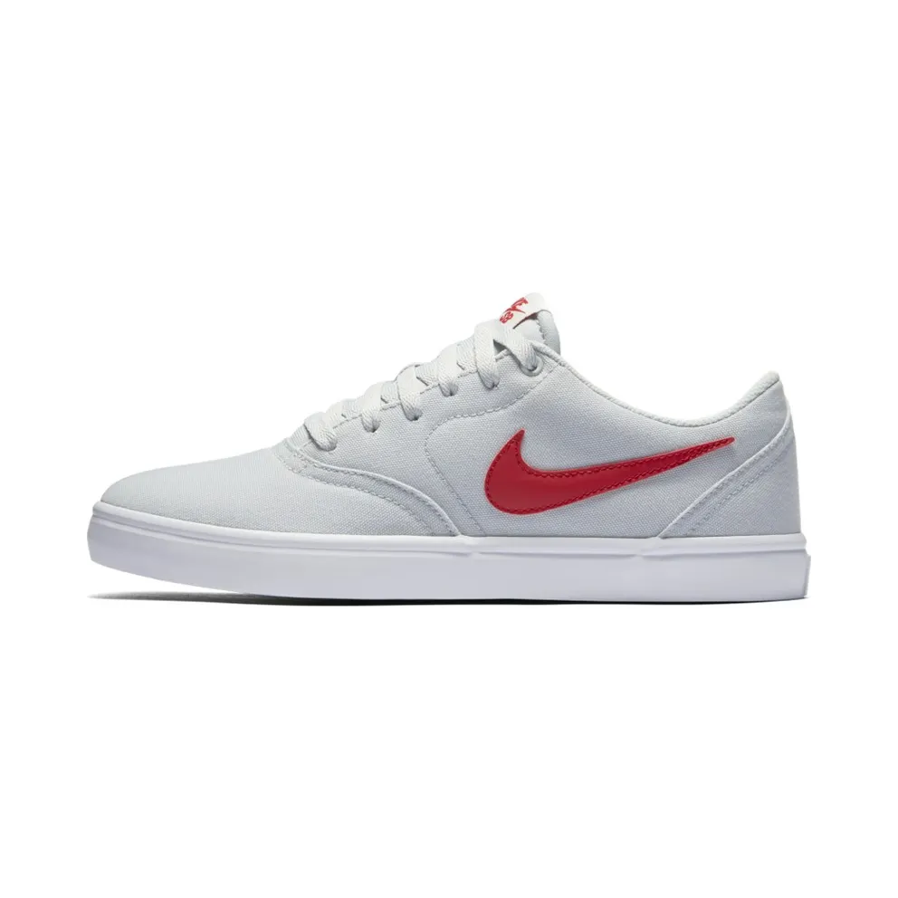 Nike SB Check Solar CNVS Pure Platinum Pure Platinum/University Red White (843896-006)