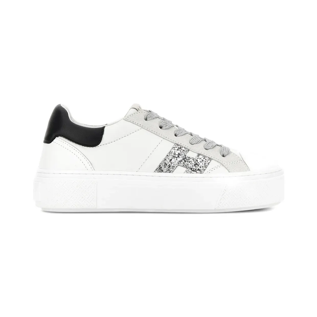 Hogan Crosswind met glitter logo “White” (HXW7050GB00V1M)
