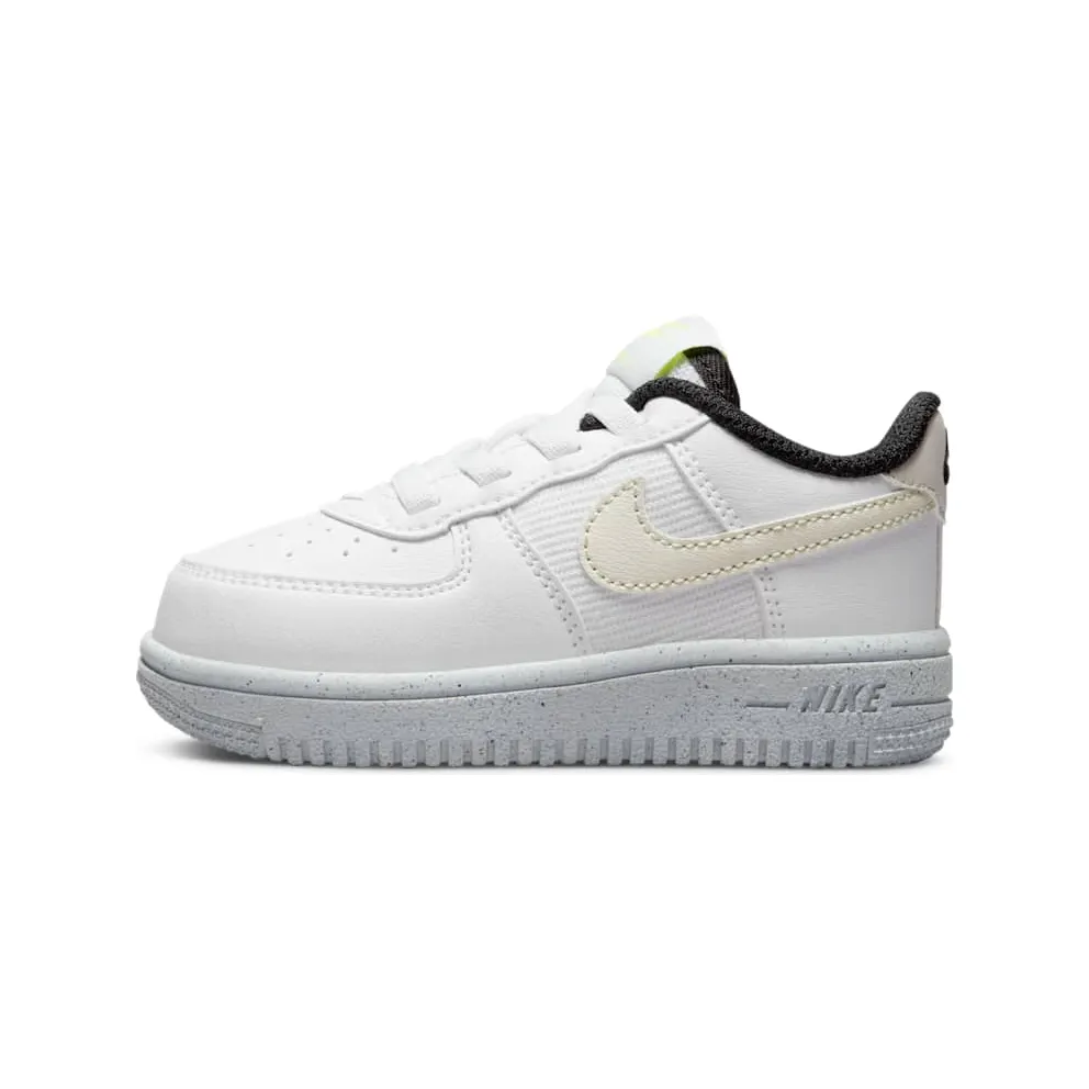 Nike Force 1 Crater Next Nature TD White / Light Bone – Volt – Black (DH8697 101)