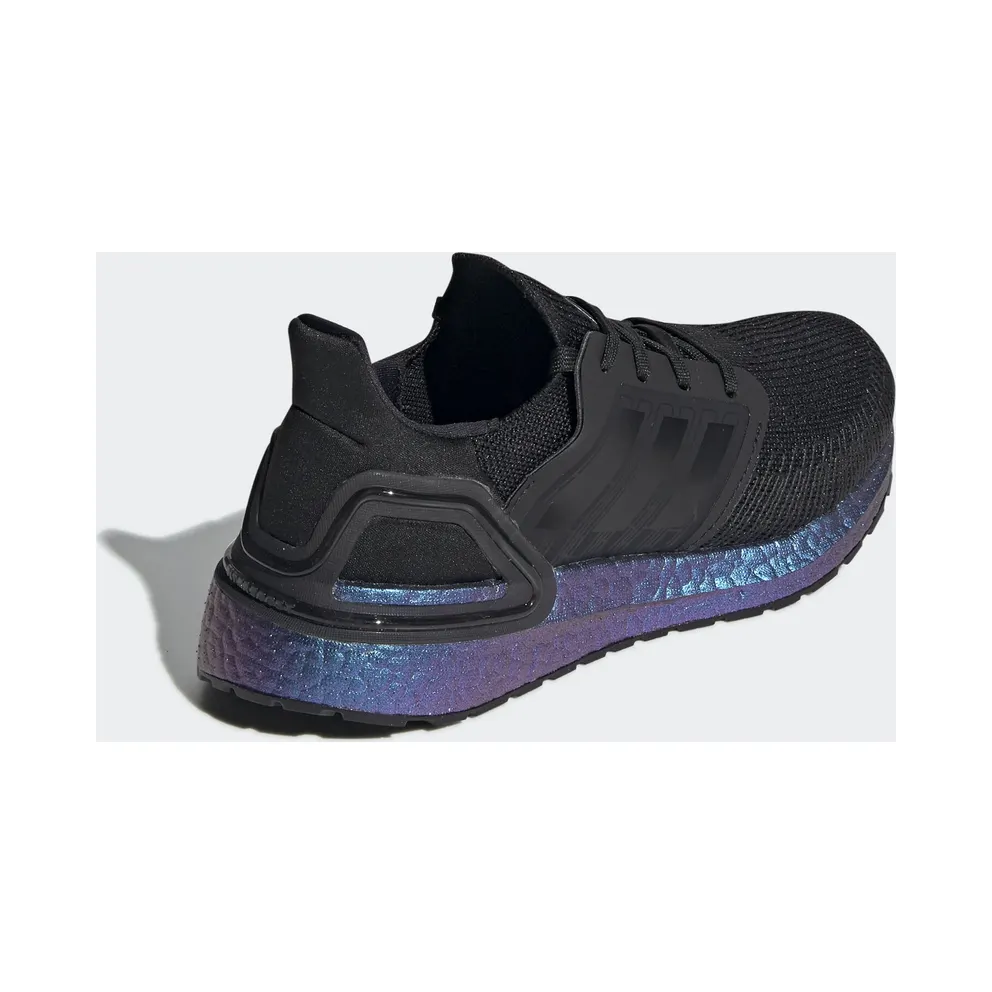 adidas Ultra Boost 20 ISS US National Lab Core Black (GS) Core Black/Core Black/Boost Blue Violet Metallic (EG4807)