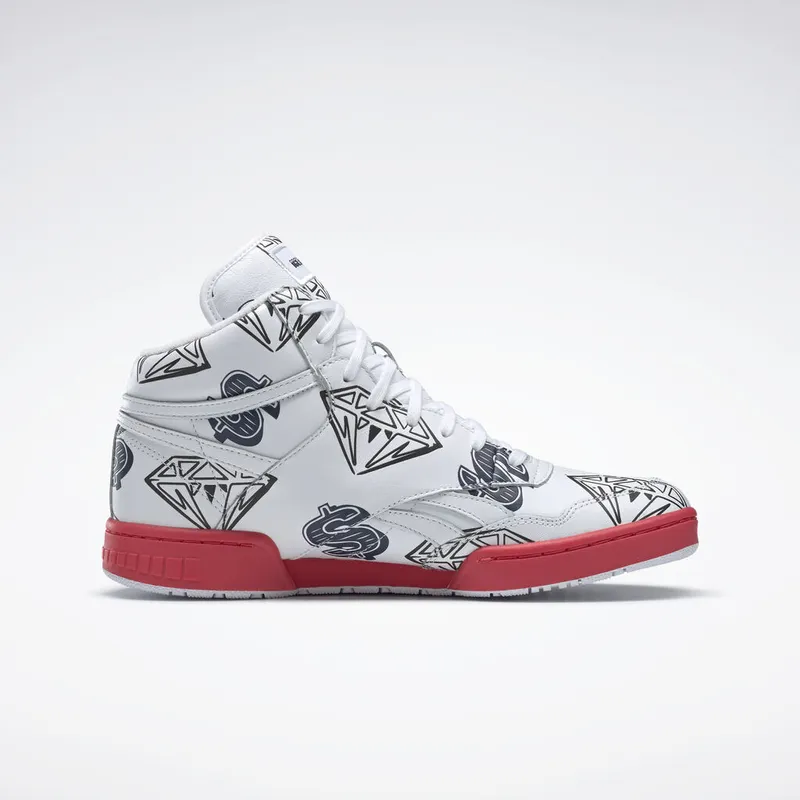 Reebok BB4600 BBC Ice Cream White/Poppy Red-Collegiate Navy (Other Brands Other)