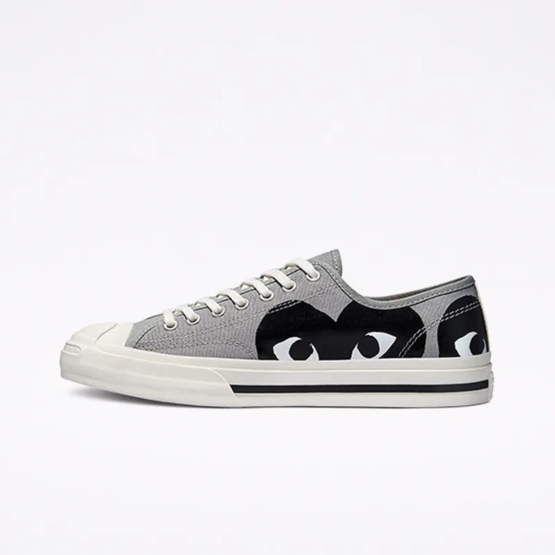 Converse Converse x Comme des Garçons PLAY Jack Purcell Low Top Drizzle/egret/black (171259C)