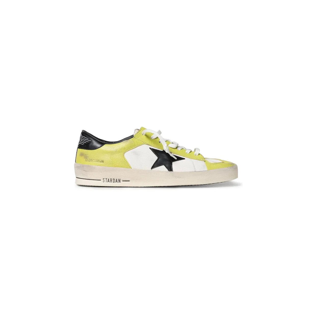 Golden Goose Stardan Yellow White Black (GMF00128F00412082162)