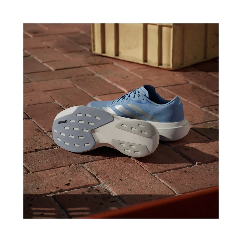 Adidas Adizero EVO SL Glow Blue / Silver Metallic / Cloud White (JS4453)