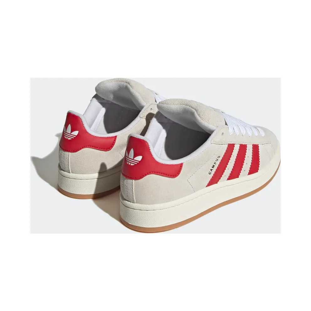 adidas Campus 00s Crystal White Better Scarlet (GY0037)