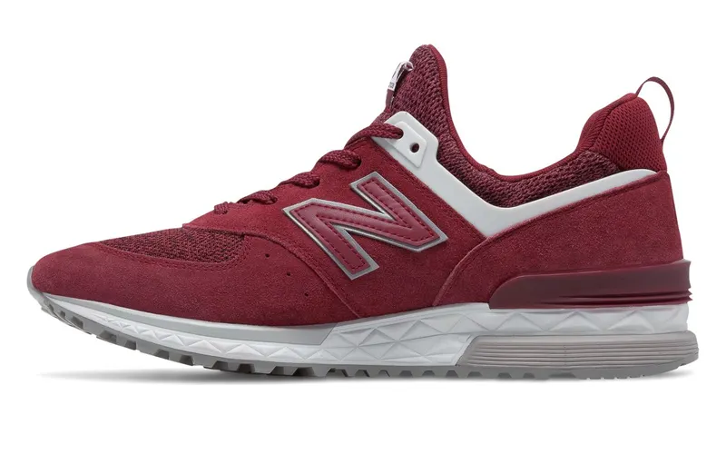 New Balance 574 Sport Burgundy Burgundy (MS574CE)