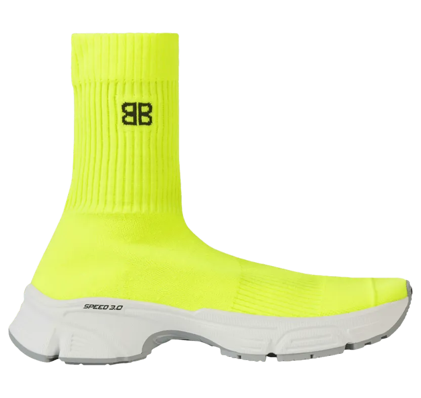 Balenciaga Speed 3.0 Fluo Yellow (W) (654466W2DN37210)