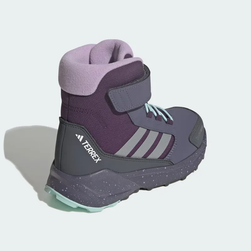Adidas Terrex Trailmaker 2 High CLIMAWARM+ Kids Aurora Plum / Matte Silver / Semi Flash Aqua (JS2935)
