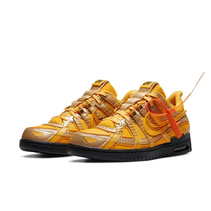 Nike Air Rubber Dunk Off-White University Gold University Gold/University Gold-Black (CU6015-700)