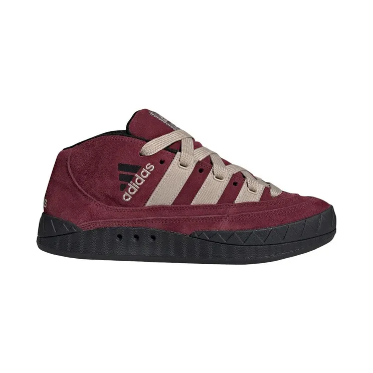 adidas Adimatic Mid Maroon Wonder Beige Core Black (IF8790)