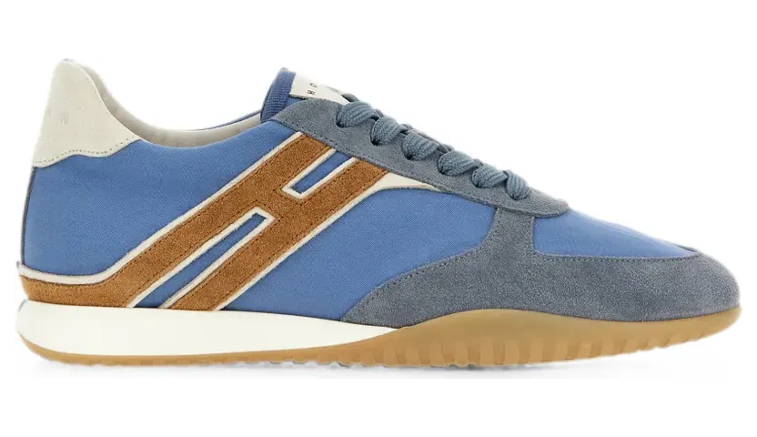 Hogan Olympia-Z sneakers met suède vlakken – Roze (HXW5650GE80VDN)