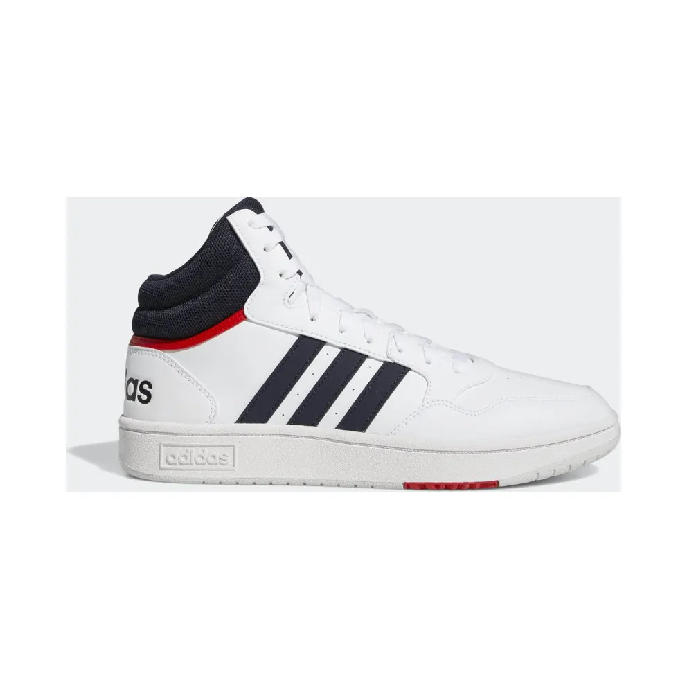Adidas Hoops 3.0 Mid Classic Vintage Cloud White / Legend Ink / Vivid Red (GY5543)