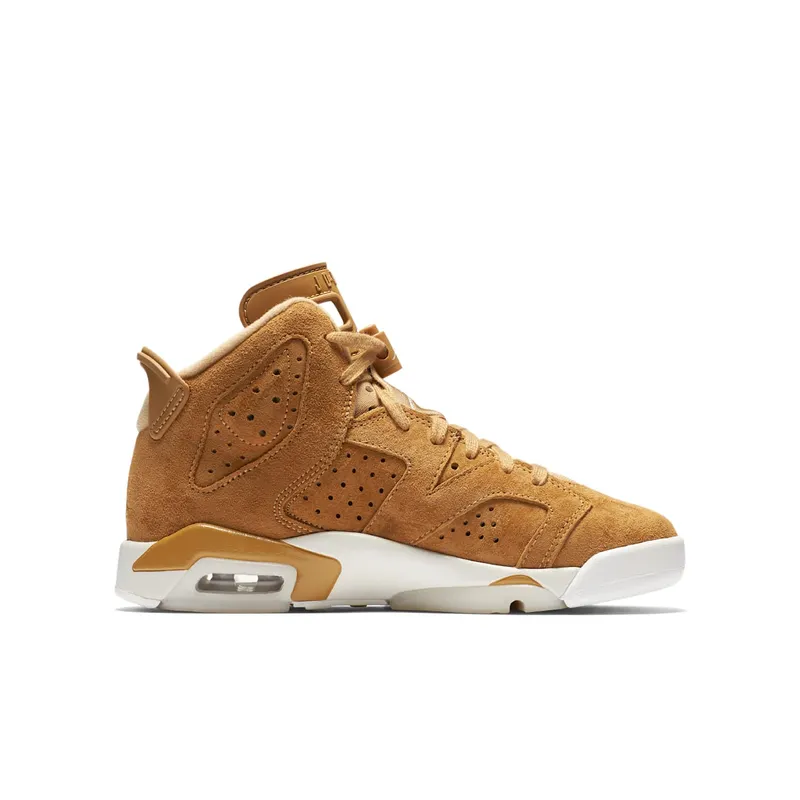 Jordan 6 Retro Wheat (GS) Golden Harvest/Golden Harvest-Sail (384665-705)