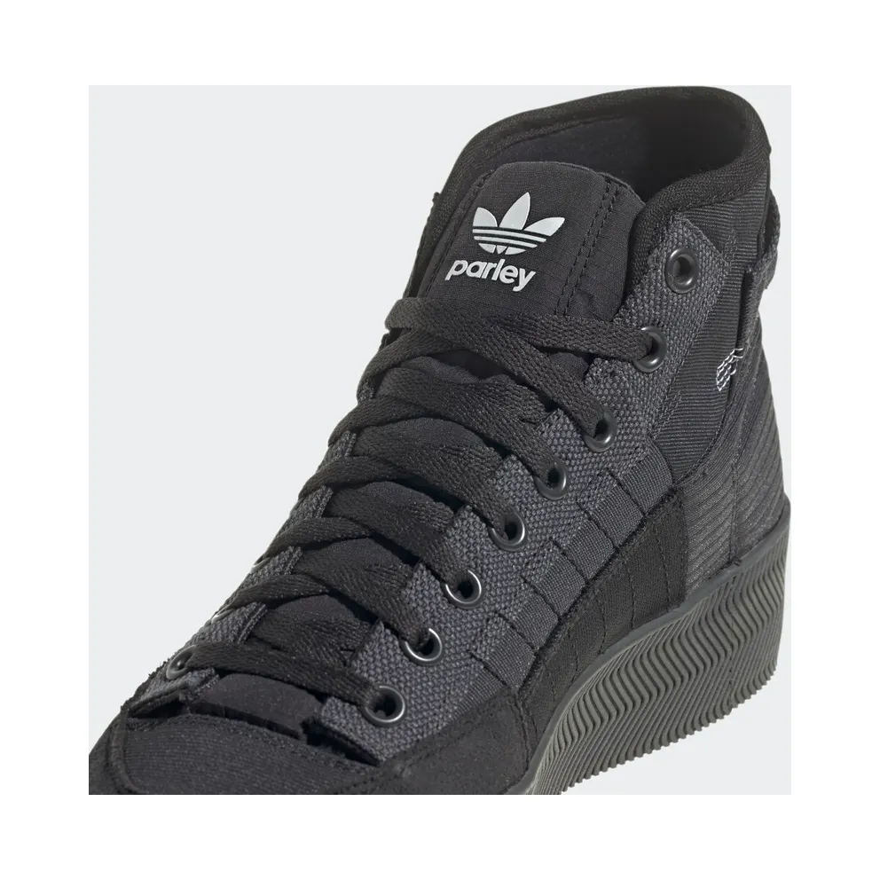 Adidas Nizza Parley Hi Carbon / Core Black / Cloud White (GX6981)