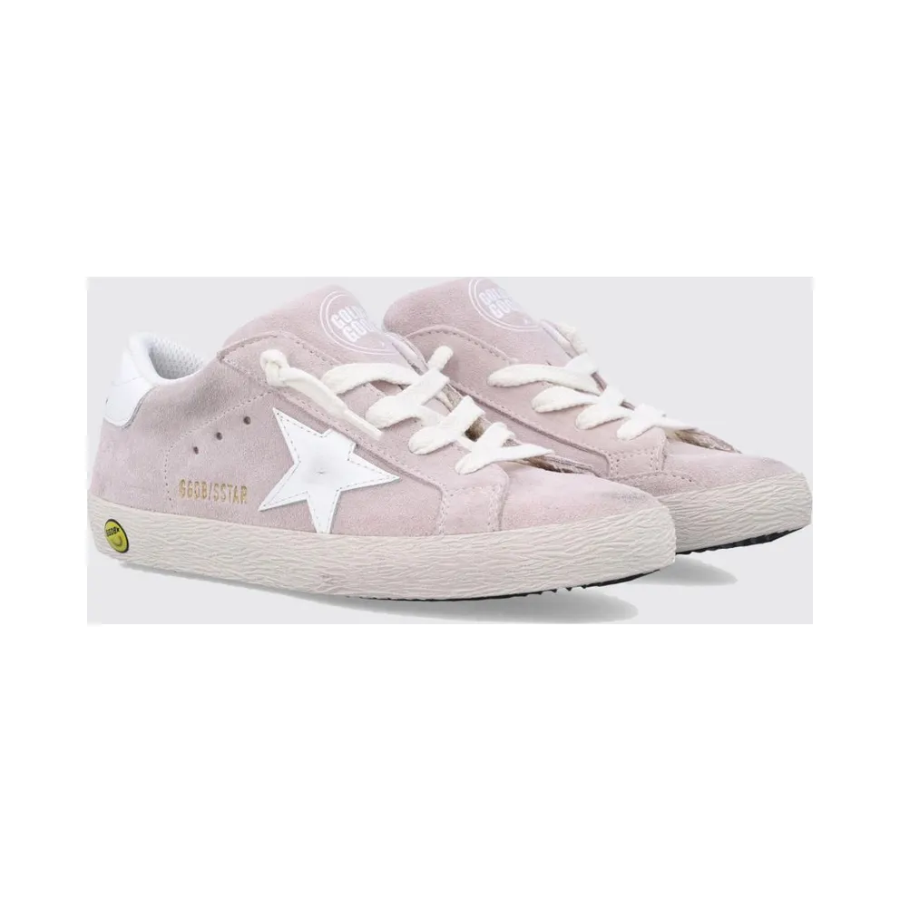 Golden goose Super-Star Used Suede Pink (GTF01028F00802825667)