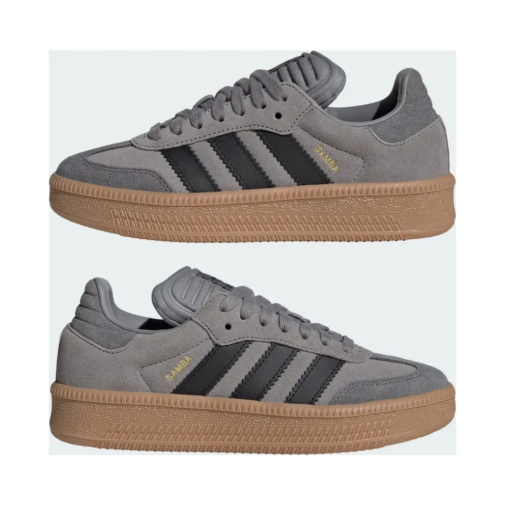 Adidas Samba XLG GS “Grey Three Core Black Gum” (JR1635)