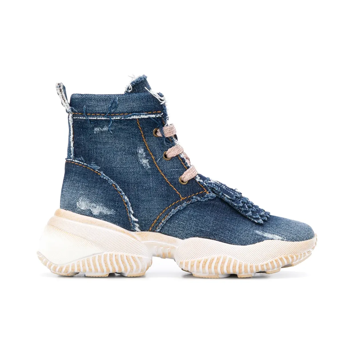 Hogan ‘Interaction’ High-Top-Sneakers “Blue” (GYW5250CY90JDLU803)
