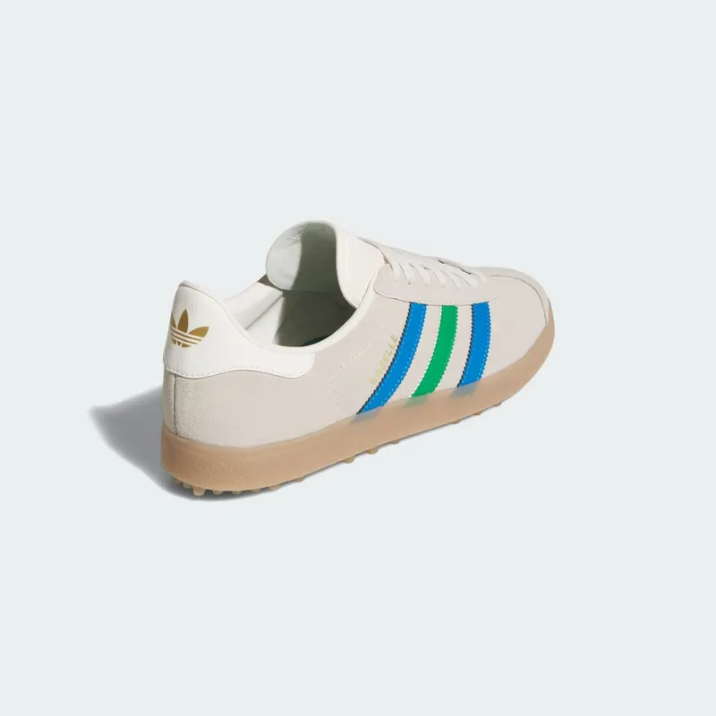 adidas Gazelle Spikeless Golf Chalk White Green Blue Bird (JI4165)